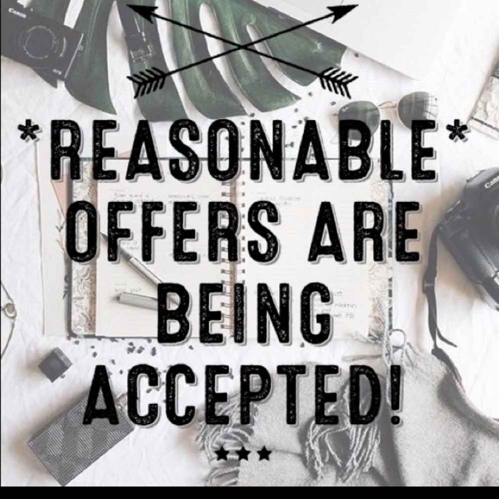 Bundle or make an offer, we are flexable!